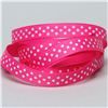 Order  Baby Ribbon - Dots/ Hot Pink
